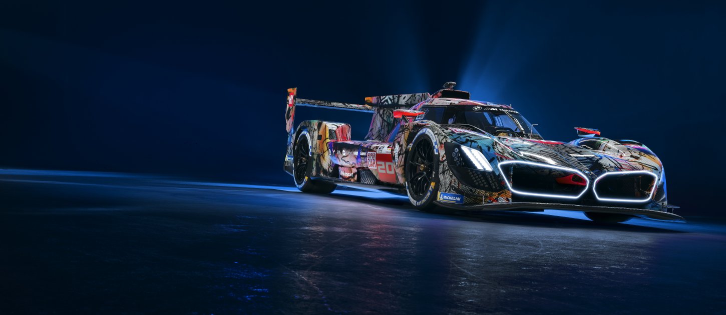 El nuevo BMW M Hybrid V8 Art Car correrá en Le Mans.