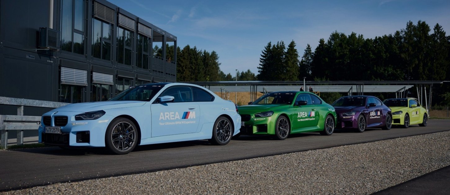 BMW M Driving Experience se amplía con AREA M – La experiencia BMW M definitiva: enfoque internacional con nuevo nombre, nueva ubicación y nuevos eventos.