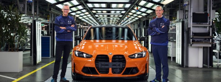 BMW M celebra la producción de su vehículo número un millón. El vehículo que marca este importante hito es un BMW M3 con pintura especial BMW Individual Fire Orange III, producido en la BMW Group Planta Múnich. Como parte de una ceremonia oficial, Peter Weber, Director de la Planta de BMW Group en Múnich, entregó el vehículo a Franciscus van Meel, CEO de BMW M GmbH.